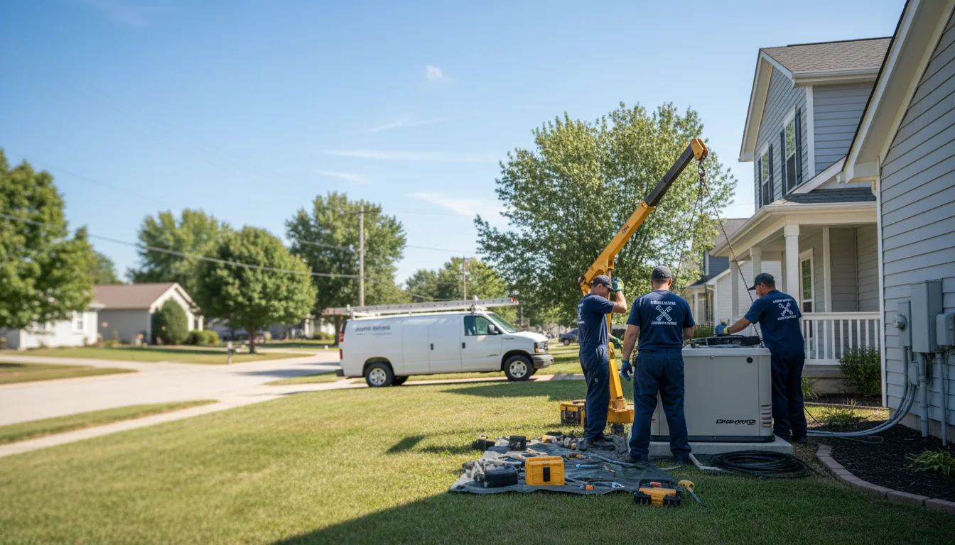 Generator Installation in Creve Coeur, MO near me